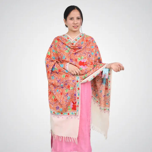 Handmade Embroidered Shawl