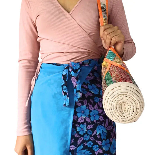 Upcycled Yoga Mat Strap