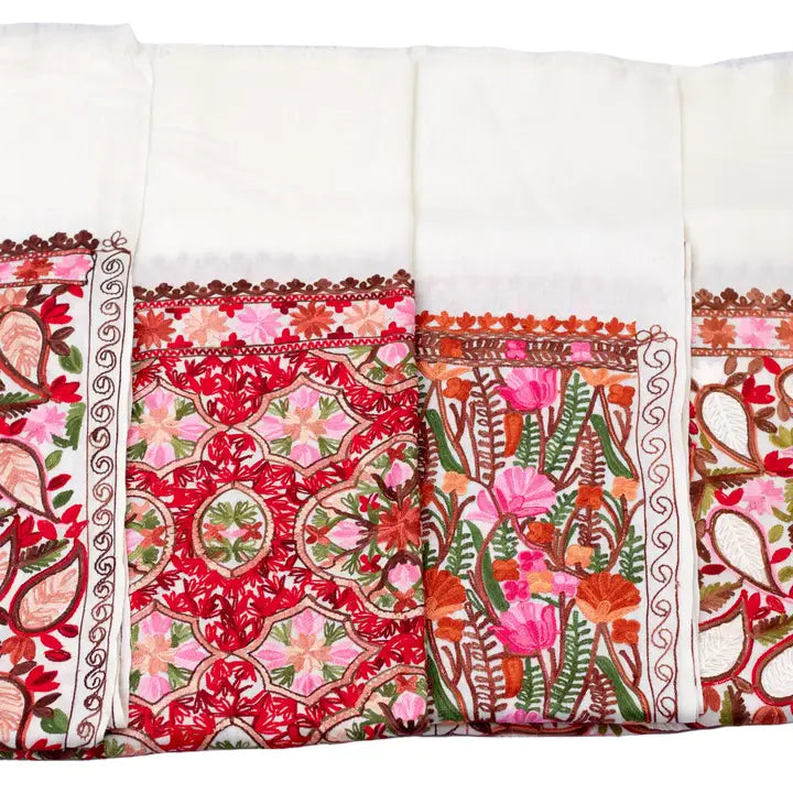 Handwoven Embroidery Shawl