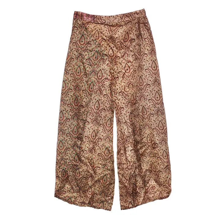 Split Wide Leg Upcycled Pants