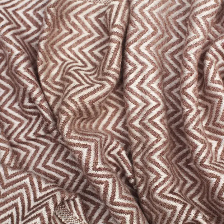 Small Pattern Wool Scarf