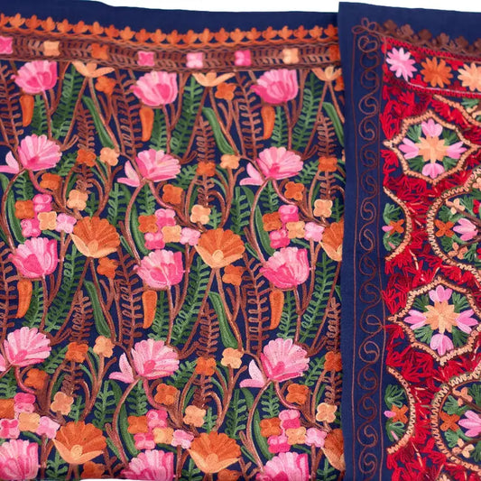 Handwoven Embroidery Shawl