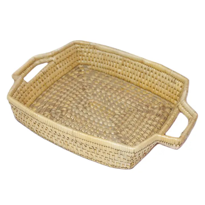 Bamboo Basket Tray