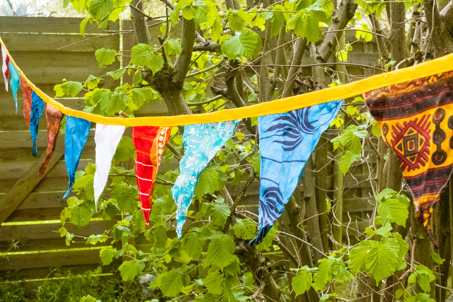 Vibrant Flags Garland