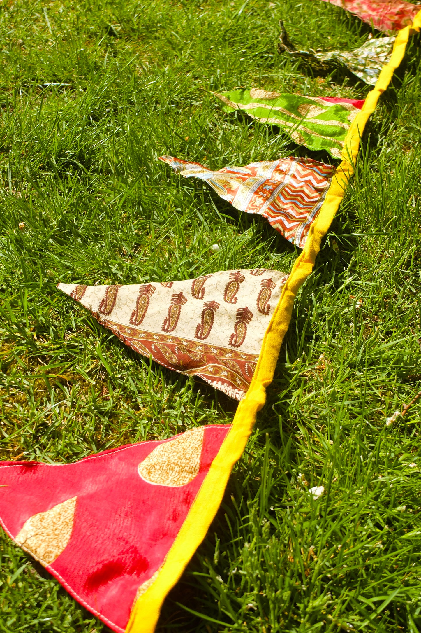 Vibrant Flags Garland