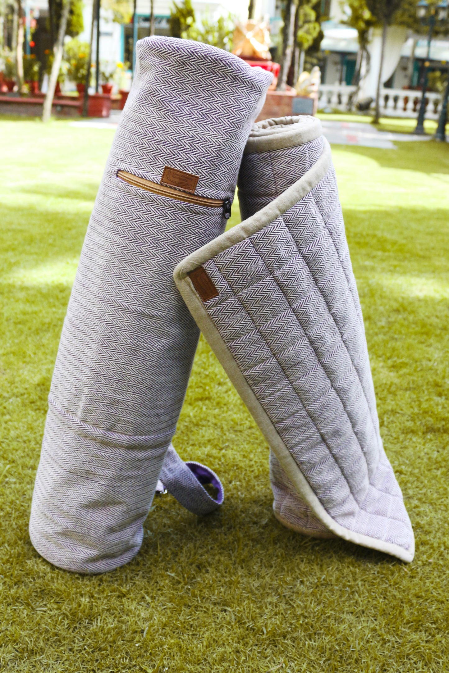 Cotton Yoga Mat and Bag Set