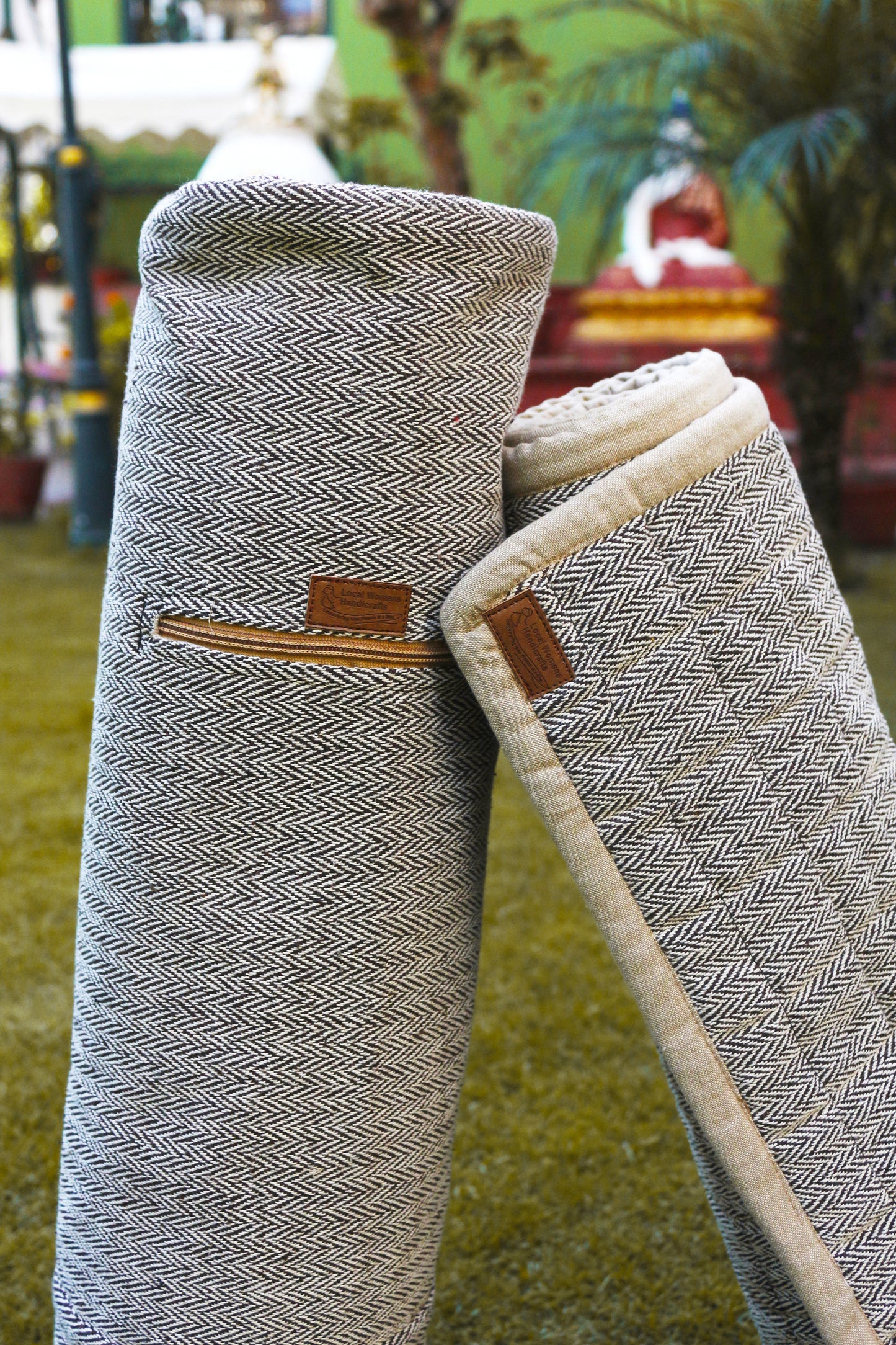 Cotton Yoga Mat and Bag Set
