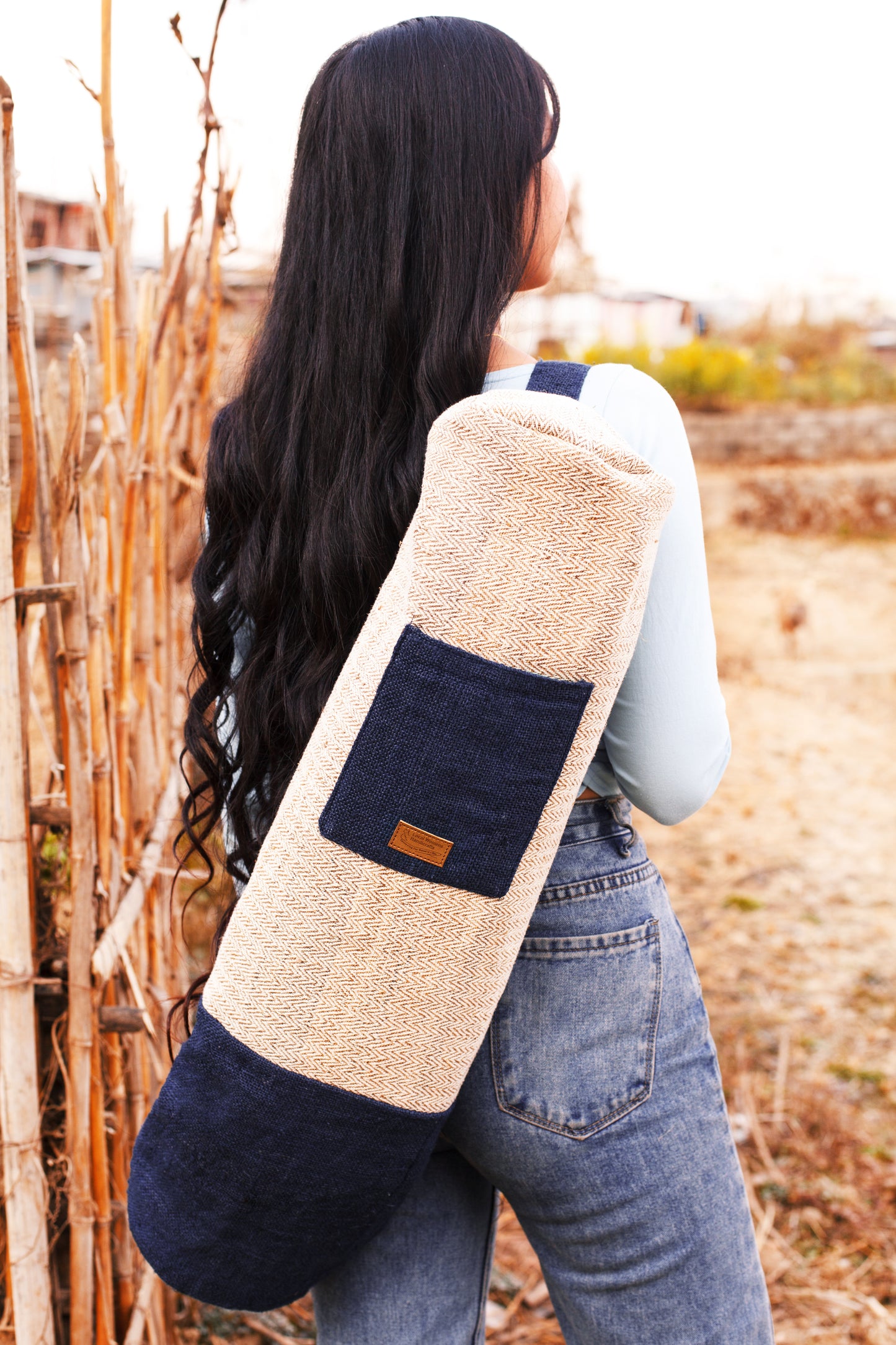 Hemp Yoga Mat Bag
