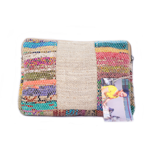 Hemp iPad or Makeup Purse