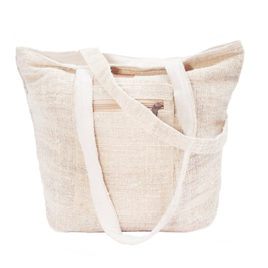 Spacious Hemp Tote Bag