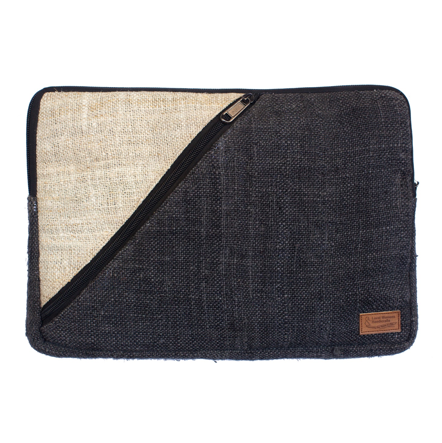 Geometric Hemp Laptop Sleeve