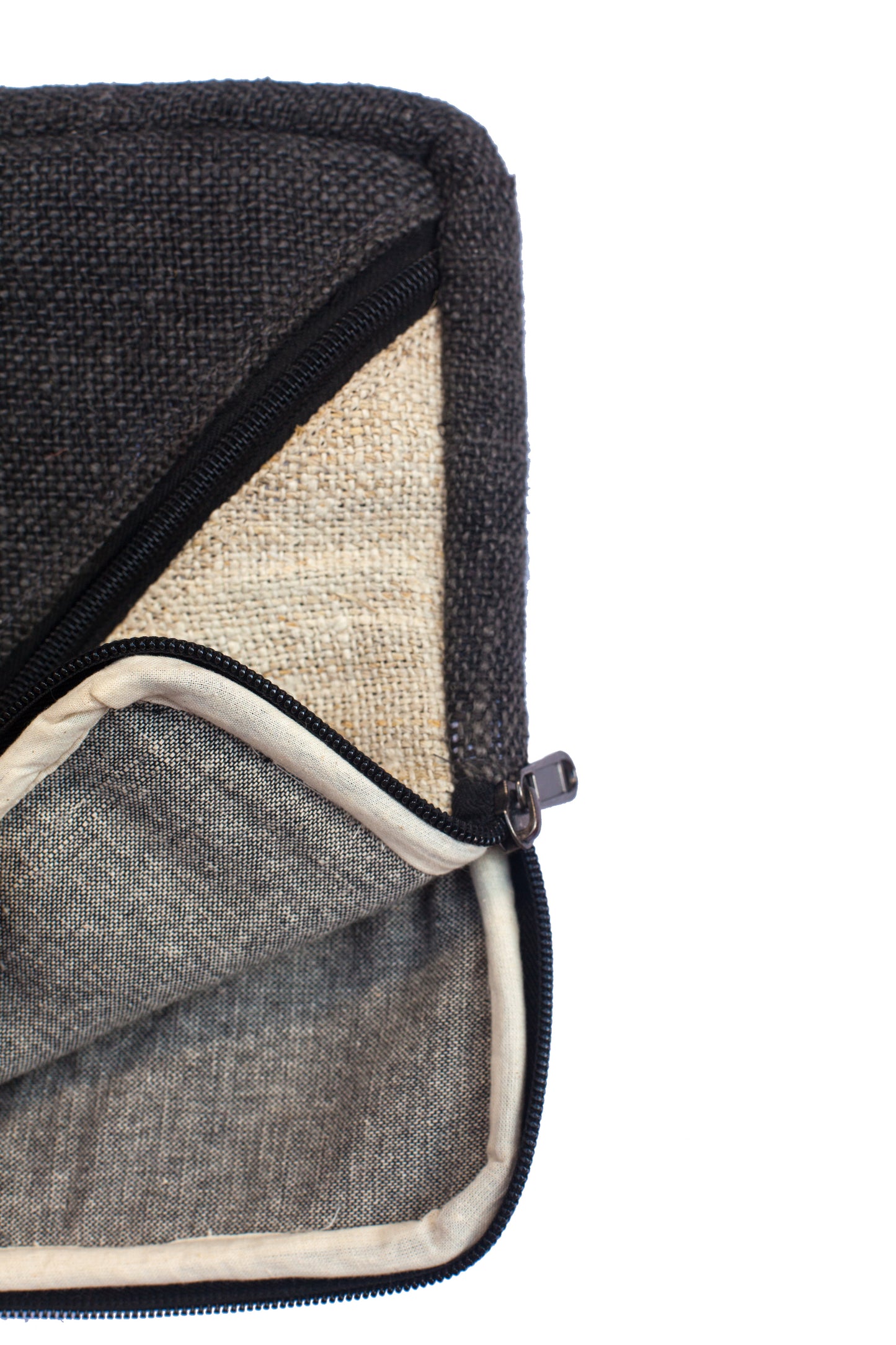 Geometric Hemp Laptop Sleeve