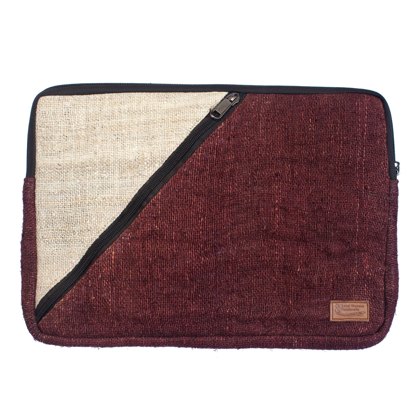 Geometric Hemp Laptop Sleeve