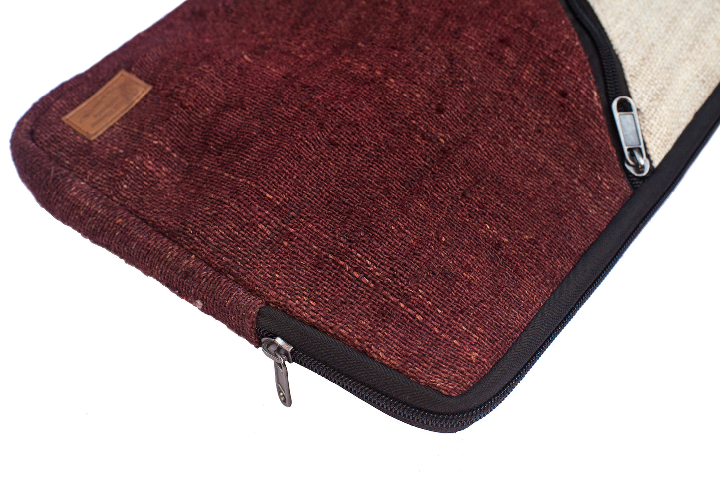 Geometric Hemp Laptop Sleeve