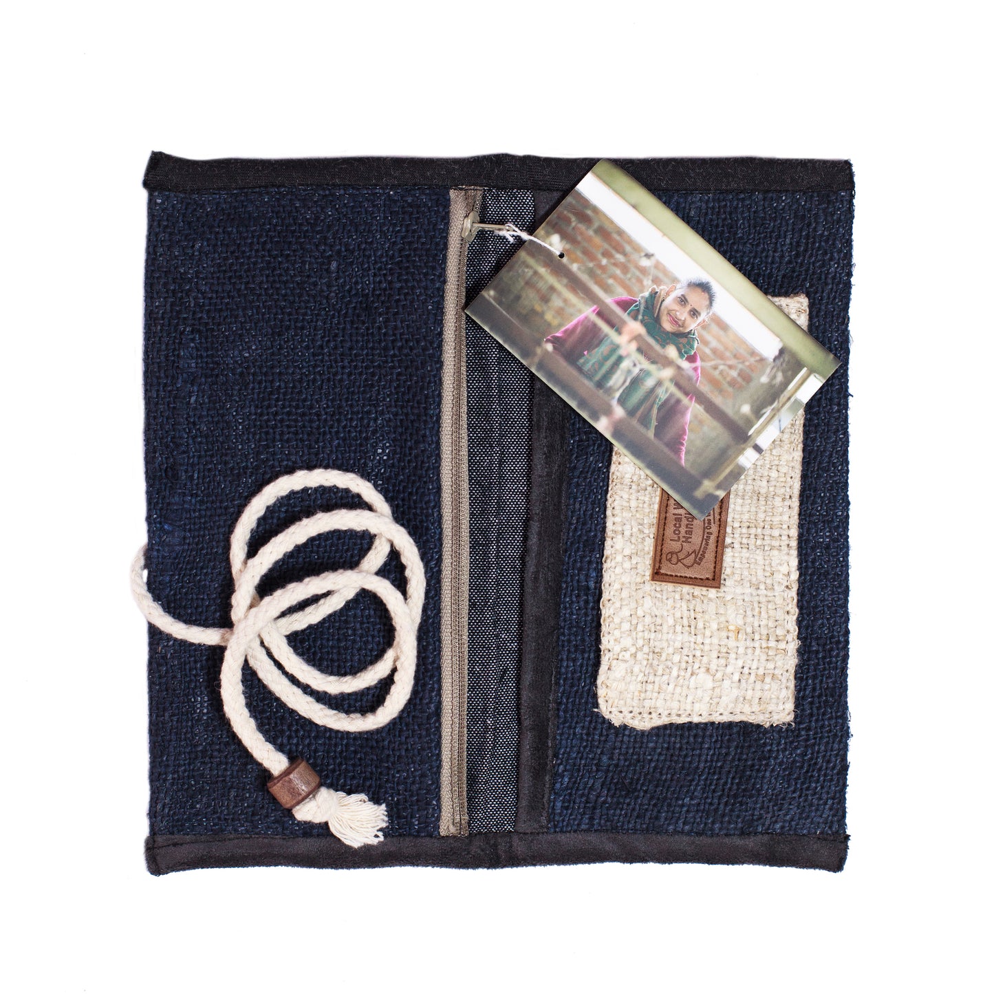 Handwoven Hemp Cotton Wallet