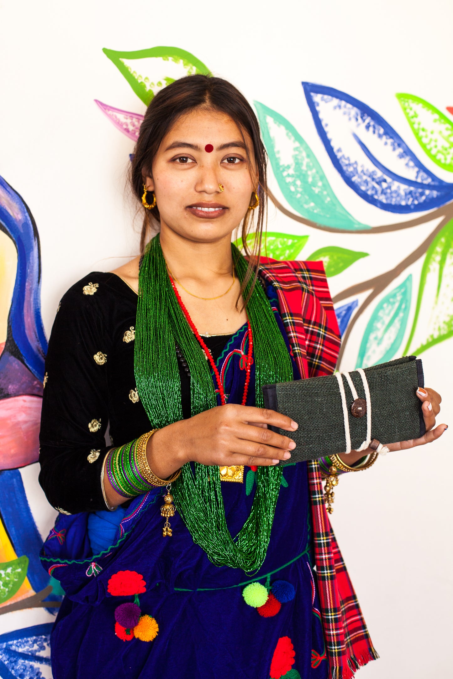 Handwoven Hemp Cotton Wallet