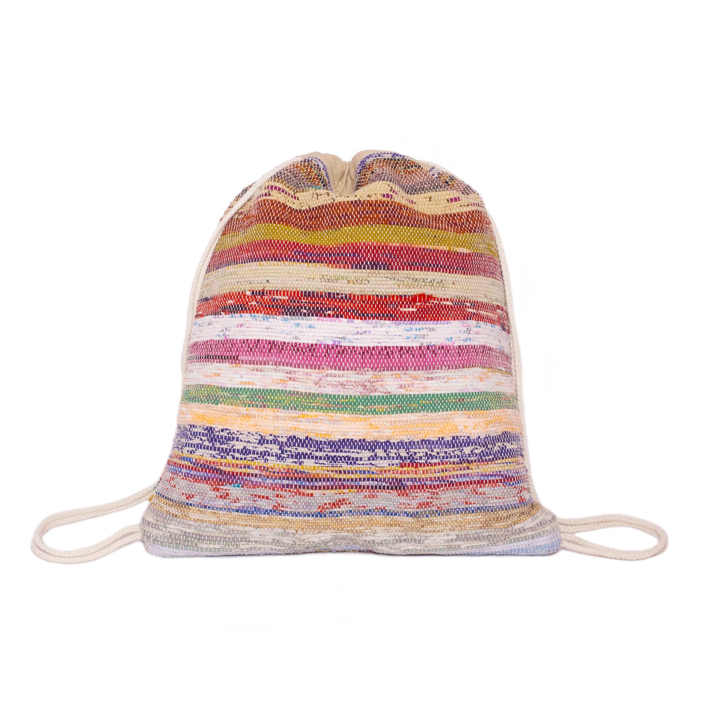Upcycled Drawstring Bag