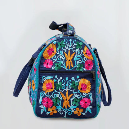 Embroidery Cotton Travel Bag