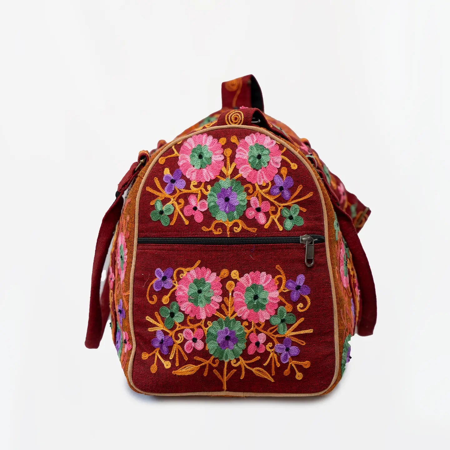 Embroidery Cotton Travel Bag