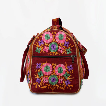 Embroidery Cotton Travel Bag