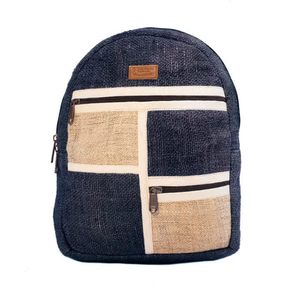 Square Hemp Backpack