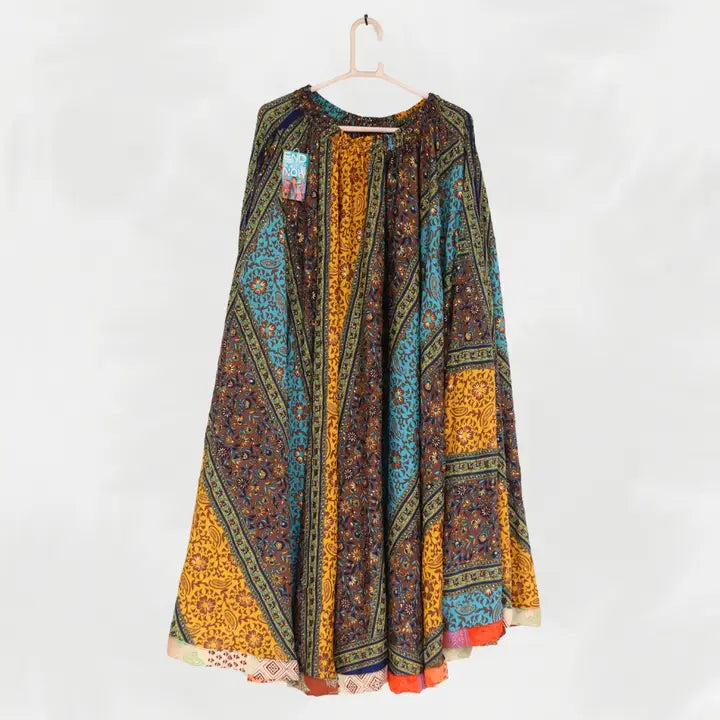 Recycled Ethnic Ghagra Skirt