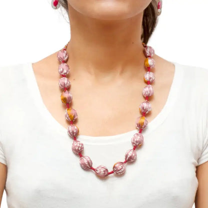 Upcycled Silk Necklace