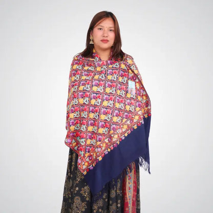 Handmade Embroidered Shawl