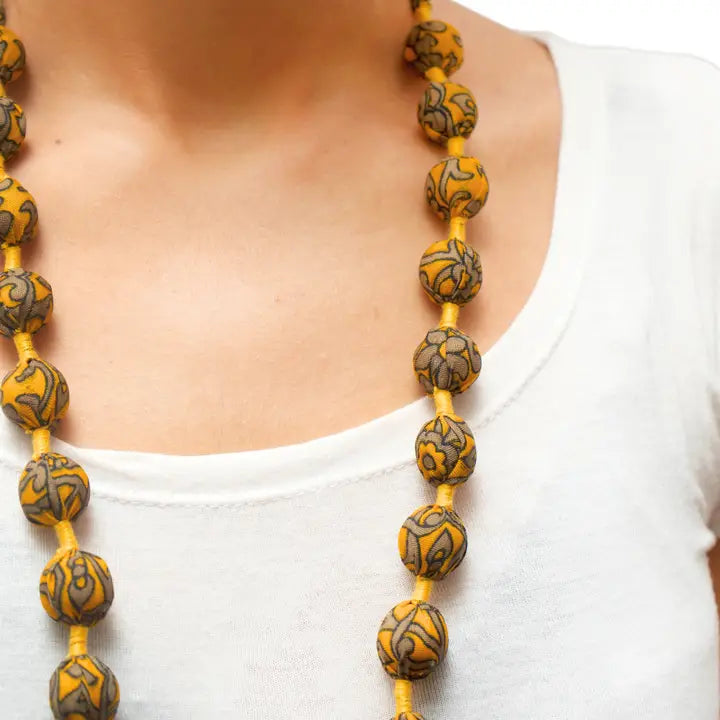 Upcycled Silk Necklace