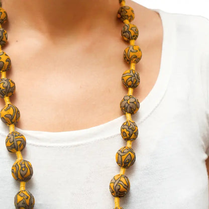 Upcycled Silk Necklace