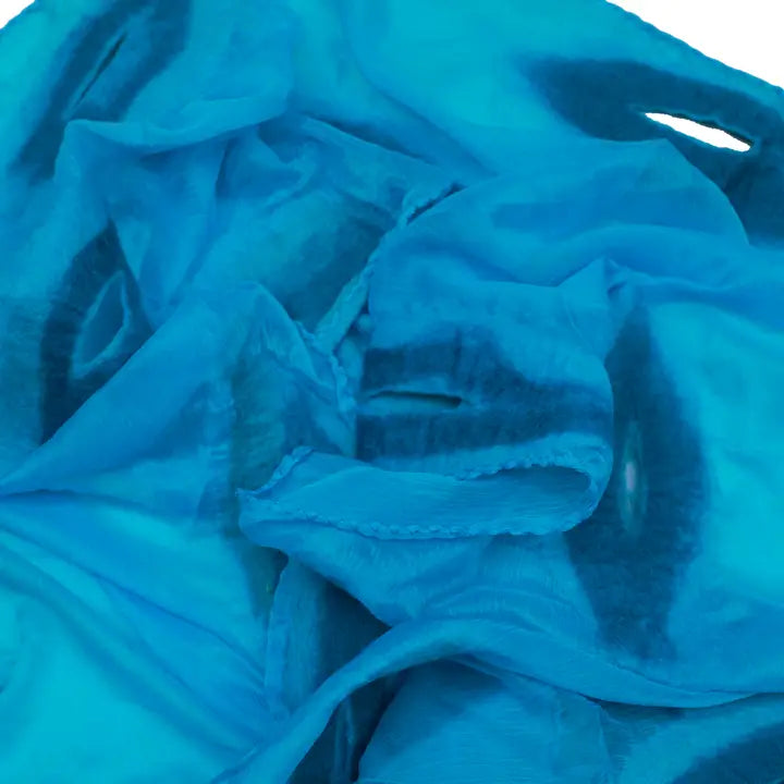 Tie Dye Merino Wool Scarf