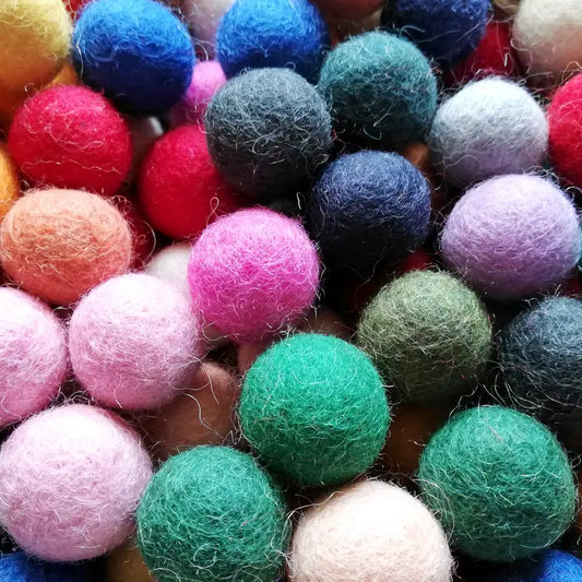 Felt Balls (Pack of 20)