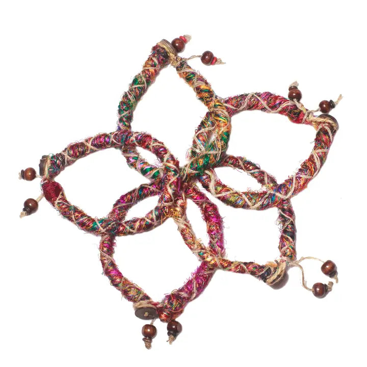 Upcycled Organic Bracelets