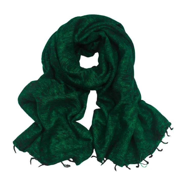 Large Wool Shawl Blanket