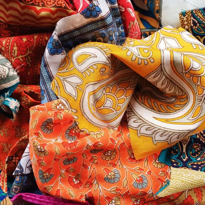 Short Sleeves Upcycled Kimono