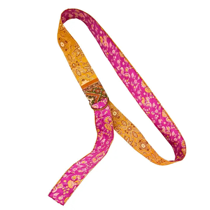 Upcycled Silk Belt