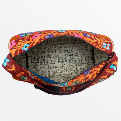 Embroidery Mini Travel Bag