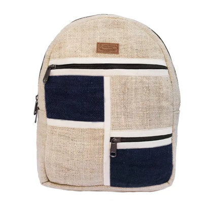 Square Hemp Backpack
