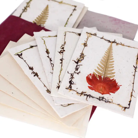 Flowers Postcards Set of 8