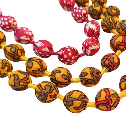 Upcycled Silk Necklace