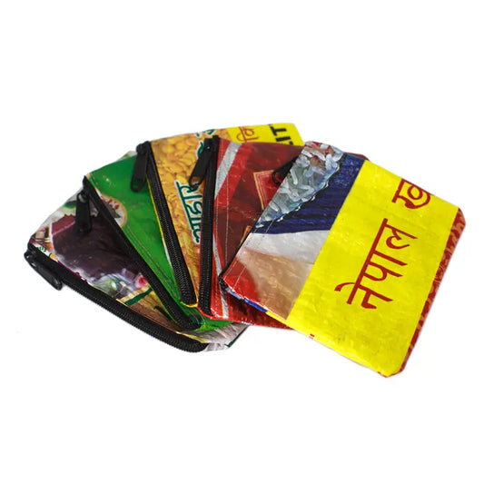 Upcycled Rice Purse Bag