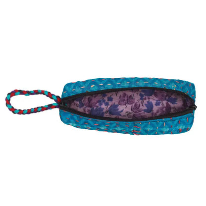 Kantha Sari Pencil Case