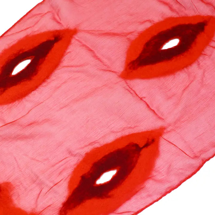 Tie Dye Merino Wool Scarf