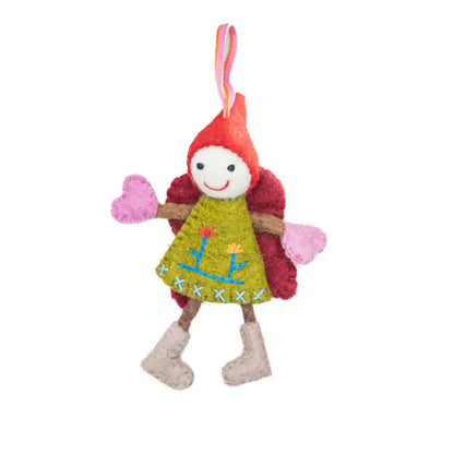 Felt Angel Key Rings