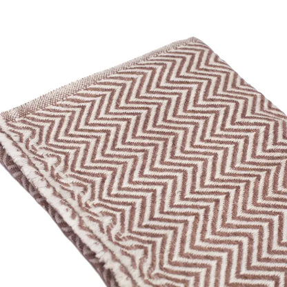 Small Pattern Wool Scarf