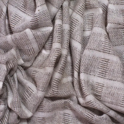 Light Pattern Wool Scarf