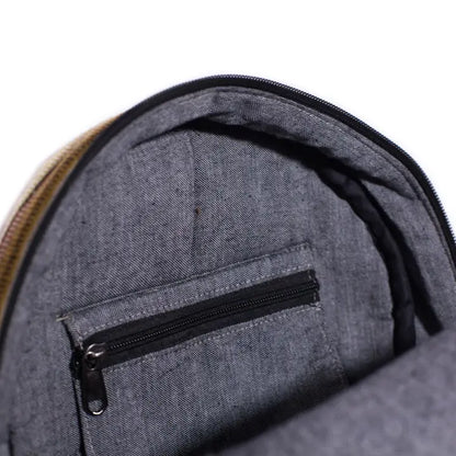 Handloomed Cotton Hemp Backpack