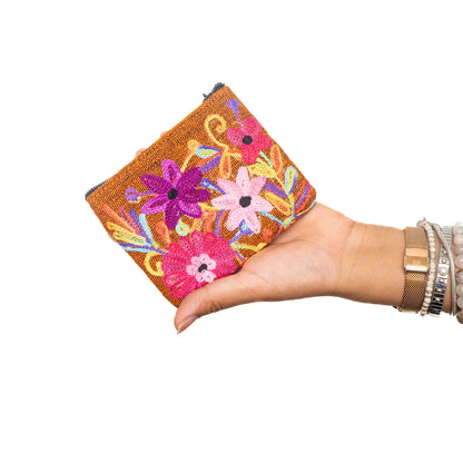 Embroidery Cotton Coin Purse