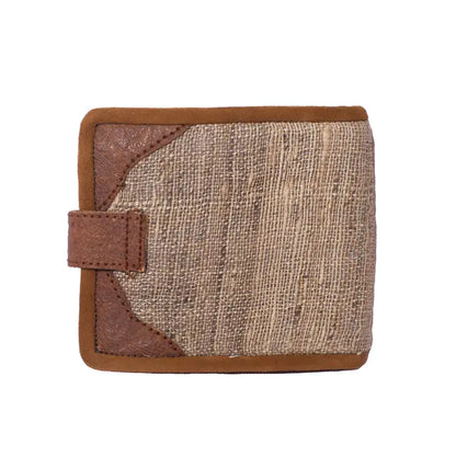 Nettles and Leather Wallet