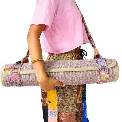 Upcycled Yoga Mat Strap